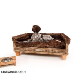 51 Degrees North Rattan Cover Bed -Optimal Tierbedarf Geschäft 51 degrees north rattan cover bed 212411 0500 none