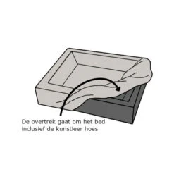 Bia Bed Rib-Bezug -Optimal Tierbedarf Geschäft bia bed rib overtrek 191357 0500 none