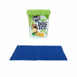 Kombi-Deal: Trixie Kühlmatte + Smoofl Hunde-Eiscreme -Optimal Tierbedarf Geschäft combi deal trixie cooling mat smoofl hondenijs 204926 0500 none