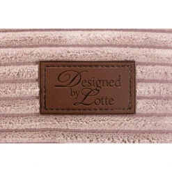 Designed By Lotte Hundekorb Ribbed -Optimal Tierbedarf Geschäft designed by lotte ribbed hondenmand roze 190400 0500 none