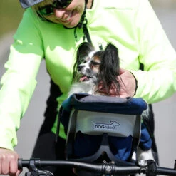 Dogrider Dog Seat + Korb - Grau -Optimal Tierbedarf Geschäft dogrider dog seat mand grijs 180271 0500 none