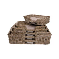 Happy House Weidenkorb Eckig -Optimal Tierbedarf Geschäft happy house rieten mand recht 167221 0500 none