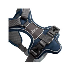 Hunter Geschirr Divo Dunkelblau/Grau -Optimal Tierbedarf Geschäft hunter harnas divo donkerblauwgrijs 166897 0500 none