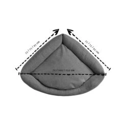 Hunter Eckkorb Livingstone - Grau -Optimal Tierbedarf Geschäft hunter hoekmand livingstone grijs 175906 0500 none