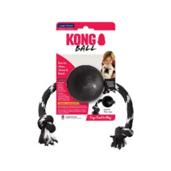 KONG Extreme Ball Mit Seil 5 KONG Extreme Ball Mit Seil -Optimal Tierbedarf Geschäft kong extreme bal met touw 181819 0500 none