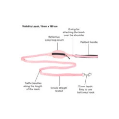 PAIKKA Visibility Leash 10 PAIKKA Visibility Leash -Optimal Tierbedarf Geschäft paikka visibility leash 217820 0500 none