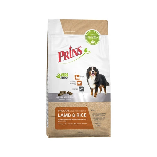 Prins ProCare Lamb & Rice Hypoallergenic 1 Prins ProCare Lamb & Rice Hypoallergenic