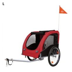 Trixie Fahrrad-Anhänger -Optimal Tierbedarf Geschäft product trixie hondenfietskar none 4 1481200322 81898