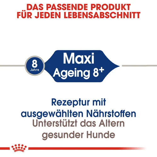 Royal Canin Maxi Ageing 8+ - Hundefutter 4 Royal Canin Maxi Ageing 8+ - Hundefutter – Bild 4