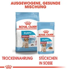 Royal Canin Medium Puppy Wet -Optimal Tierbedarf Geschäft royal canin medium puppy wet 129263 0500 none