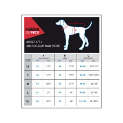 RukkaPets Micro Light Bathrobe -Optimal Tierbedarf Geschäft rukkapets micro light bathrobe 185542 0500 none