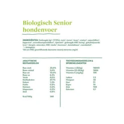 Yarrah - Trockenfutter Senior Mit Huhn, Fisch Und Kräutern Bio 9 Yarrah - Trockenfutter Senior Mit Huhn, Fisch Und Kräutern Bio -Optimal Tierbedarf Geschäft yarrah droogvoer hond senior bio 201149 0500 none